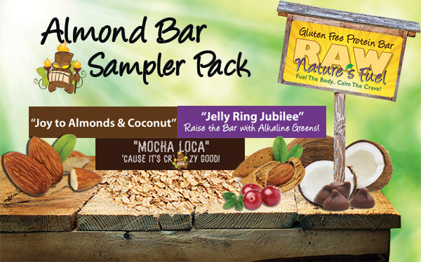 24 Pack Almond Bars Sampler (8 of each) YOUR PRICE $76.60