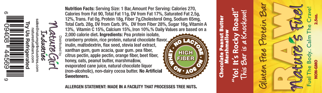 18 Pack Peanut Butter Sampler 3 varieties-6 bars each variety YOUR PRICE $57.46
